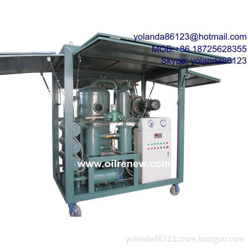 Hi-Vacuum transformer oil treatment, Transformer oil processor, Vacuum oil dehydrator and degasification